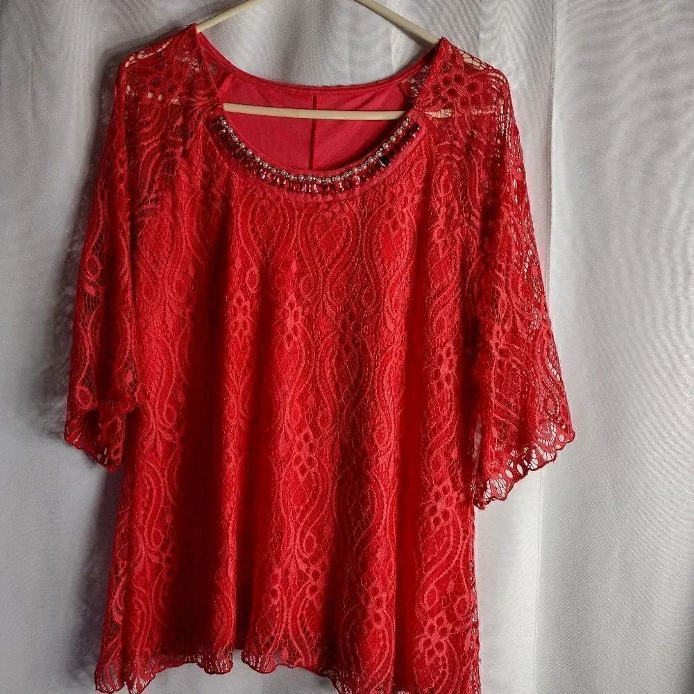 Lace tunic